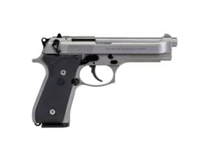 Beretta 92FS INOX 9mm 4.9" Pistol w/ (2)15rd Magazines