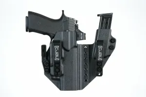 Nerd Contingency Optic Ready IWB Sig P320 Right Hand Kydex Holster, Black