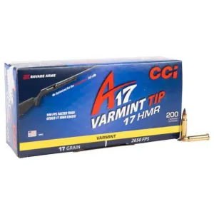 Best Gun Deals Right Now (2026): Updated Daily 75 CCI A17 17 HMR 17gr Varmint Tip Rimfire Ammo - 200 Rounds