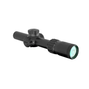 Tomahawk Ii Lpvo 1-4x24mm Sfp Illuminated Rifle Scope - Tomahawk Ii Lpvo 1-4x24mm Sfp Illuminated Green Bdc Black
