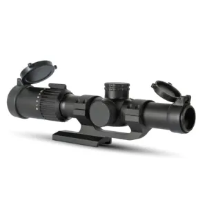 Monstrum Optics & Accessories 18 Monstrum Banshee ED LPVO 30mm Tube Rifle Scope w/ Offset Scope Mount Second Focal Plane MX1 Reticle Black