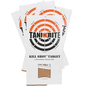 Tannerite Parts & Accessories 12 Tannerite Kill Shot 4-Piece Bull's Eye Target -Tannerite Kill Shot 4-Piece Bull's Eye Target - KSB