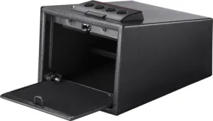 Best Under-Bed Gun Safes (2026): 8 Low-Profile Picks 22 Barska Quick Access Electronic Keypad Safe Silent Access Mode Black Outer Dimensions - 10.5 x 8.5 x 4.5 in