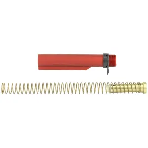 LBE Unlimited Mil-Spec AR-15 Buffer Tube Kit - Red