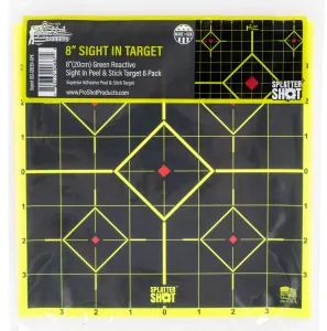 Pro-Shot Splatter Sight-In Target 8 6-Pack