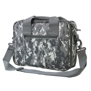 Best Competition Range Bags for 2026: Pistol, 3-Gun and PRS 9 NcSTAR Vism Double Pistol Range Bag Digital Camo