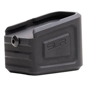 SLR Rifleworks Extended Magazine Plate for Glock 19 +0 9mm California Legal Black