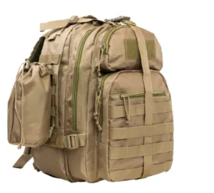 NC Star Tan Small Tactical backpack with Mono Strap