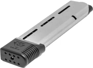 Wilson Combat 1911 Elite Tactical Pistol Magazine .45 ACP Full-Size 10-Round Wrap Around Base Pad