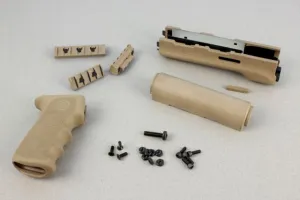Hogue AK-47/AK-74 (Longer Yugo Version) Kit OM Grip and Forend Desert Tan