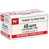 Glock 19 Gen 6 Review: 1,200 Round Hands-On Test (2026) 18 Winchester Ammo USA45AVP USA 45 ACP 230 gr Full Metal Jacket (FMJ) 100rd BOX