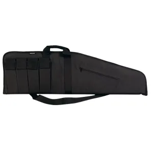 Bulldog Cases & Accessories 73 Bulldog BD423 Extreme Tactical 25 in Black Water-Resistant Nylon, Tricot Lining, 4 External Velcro, Magazine Pouches, Soft Padding, Rifle Case