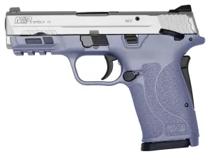S&W M&P 2.0 Shield EZ TS 9mm Pistol, Crushed Orchid/Stainless - 13330