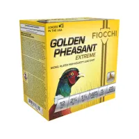 Best Gun Deals Right Now (2026): Updated Daily 80 Fiocchi Golden Pheasant 12 Gauge Ammo 2-3/4" #5 Nickel Plated Lead Shot 1-3/8 oz Case of 250 (10 Boxes of 25)