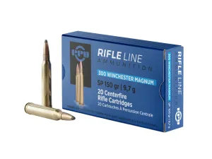 Prvi Partizan .300 Winchester Magnum SP 150 gr 20 Rounds Ammunition - PP3001