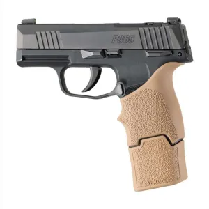 Sig Sauer P365 Rubber 15 Round Magazine Extended Base Pad FDE
