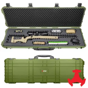 Gun Accessories Deals of the Week (Updated Weekly) 165 Eylar 53in Hard Rifle Case Equipped w/Ragar XP Crosslinked Foam Insert Green