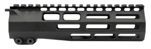 Grey Ghost Precision M-LOK Handguard AR-15 7.25 inch Aluminum 0.52 lb Type III Class 2 Hard Coat Anodized Finish True Black
