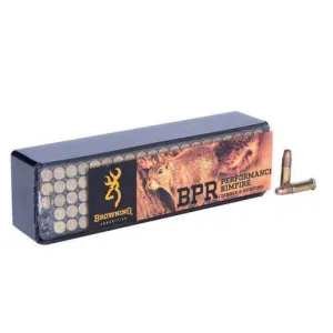Browning BPR 22 Long Rifle 40gr Hollow Point Rimfire Ammo - 100 Rounds