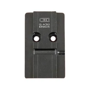 Best Competition Red Dots for 2026: USPSA Carry Optics Ranked 7 C&H Precision Pistol Red Dot Adapter Plate for Glock MOS To ACRO Steel