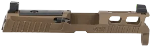 Sig Sauer P320 PRO-CUT Slide Assembly Coyote Brown 9mm 3.6 Barrel Suppressor Sights