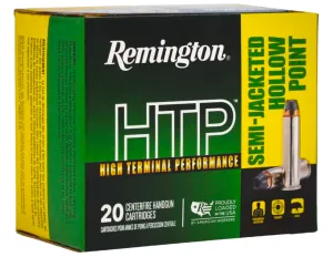 Remington HTP 110 gr Semi-Jacketed Hollow Point .38 Spl Ammo, 20/box - RTP38S16A