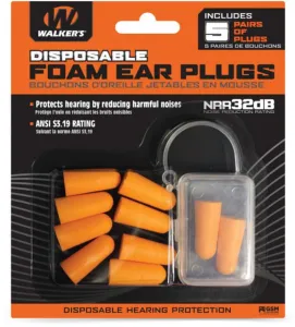 Walker's Parts & Accessories 6 Walkers FOAM EAR PLUG 10PK BLISTER