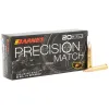 BARNES AMMO 300 Blk Precision Match Burner OTM BT 220Gr 20rd