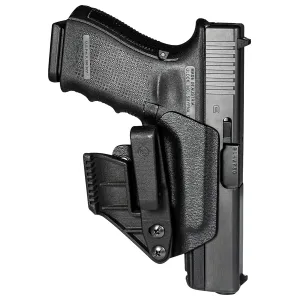 Mission First Tactical H2GL940AIWBM Minimalist IWB Black Polymer Belt Clip Fits Glock 19/22/26/33, Holster
