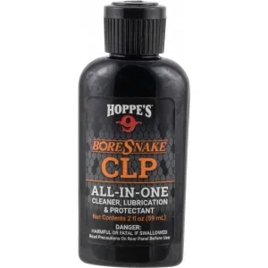 Hoppe\'s HSO BoreSnake Oil CLP Cleans Lubricates Prevents Rust Pinpoint Applicator 2 Oz Squeeze Bottle