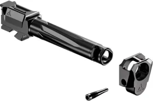 Radian Weapons Glock 19 Gen 3 9mm RAMJET Barrel w/ AFTERBURNER Compensator 4.4in 1-10 Twist DLC Finish Black