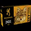 Browning BXV Predator & Varmint 243 Winchester Varmint Expansion Polymer Tip 65 Grain 20 Rounds