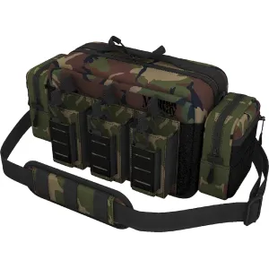MidwayUSA AR-15 Elite Series Modular Bug Out Range Bag Woodland Camo