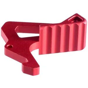 Strike Industries Parts & Accessories 33 Strike Industries Extended AR-15 Charging Handle Latch Red