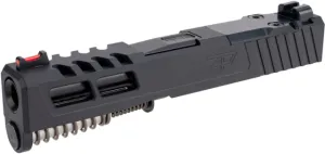 Zaffiri Precision Glock 43 ZPS.2 Complete Upper RMSc Cut Black Nitride Black