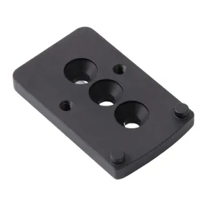 Unity Tactical Parts & Accessories 2 Unity Tactical FAST LPVO Offset Red Dot Mounting Plate Trijicon RMR, SRO