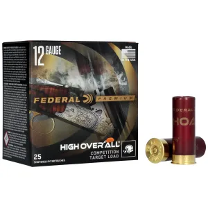 Federal Premium 12 Gauge Ammunition, 25 Rounds Lead #7.5 - HOA12L 7.5
