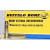 BUFFALO BORE 357 Mag 180Gr Hard Cast LFN -GC 1400FPS 20rd