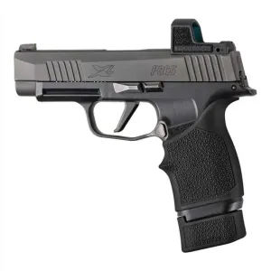 Sig Sauer P365 XL Rubber 15 Round Magazine Extended Base Pad Black