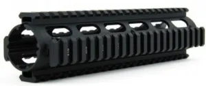 Tacfire AR15 Quad Rail 9in 2-Piece Drop-In Black