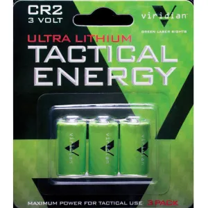 Viridian Parts & Accessories 5 Viridian CR2 Battery 3-Pack