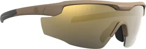 Leupold Sentinel Shooting Glasses Matte Tan Frame Bronze Mirror Lens