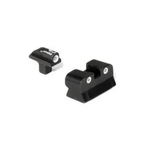 Bright & Tough 3-Dot Tritium Night Sight Set for Colt 1911/1911 Compact - Green/White