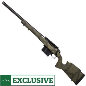 50 BMG Buyers Guide: Everything You Need to Know Before Buying a Fifty Cal 54 Proof Research Elevation MTR 2.0 6.5 PRC Green Jungle Camo Left Hand Bolt Action Rifle - 22in