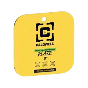 Caldwell Rimfire/Handgun Steel Target 8" Gong 1/4" AR500 Steel