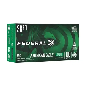 Federal American Eagle .38 Special 100 gr Ammo Lead-Free IRT - 50rds - AE38LF1