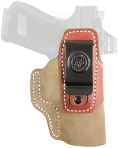 DeSantis Transit Holster IWB Appendix Holster Glock 19 W/ Red Dot Sight And Tlr-7 Ambidextrous Natural