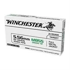 Usa White Box M855 Green Tip 5.56mm Rifle Ammo - 5.56mm Nato 62gr Full Metal Jacket 20/Box