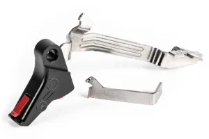 ZEV Technologies PRO Glock Pistol Trigger Bar Upgrade Kit Glock 17/19/19X/26/34/45 Flat Black/Red