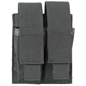 Blackhawk Tactical Gear & Accessories 52 BLACKHAWK S.T.R.I.K.E. Double Pistol Magazine Pouch, Black 37CL09BK